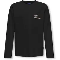 Only & Sons Junior T-Shirt 'OSJMIKE' bleu clair / orange / noir / blanc