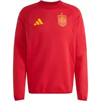 Adidas Spain Tiro Travel Crew Sweatshirt Rouge M Homme