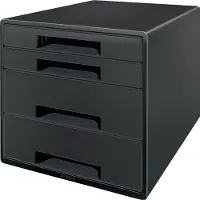 Leitz 4 Recycle Drawers Buc Drawers Noir Enfants