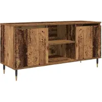 vidaXL Armoire TV vieux bois 104 x 35 x 50 cm Bois composite