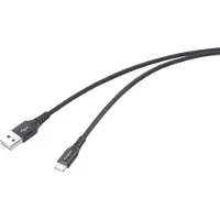 Renkforce Câble USB-A vers USB-C extrêmement flexible, 1 m (1 m, USB 2.0, 15 W)