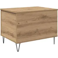 vidaXL Table basse en chêne Artisan 60 x 44,5 x 45 cm Bois composite