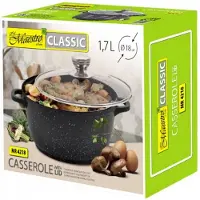 Maestro Casserole avec couvercle 18 cm, 1,7 l MR-4218
