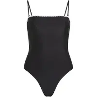 Karl Lagerfeld Maillot de bain noir / blanc
