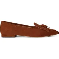 Ralph Lauren Ballerines LONDYN KLT-FLATS-BALLET femmes - Marron - 37 1/2