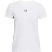 Under Armour T-shirt fonctionnel 'Rival' noir / blanc