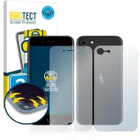 BROTECT Full-Cover Protection Mat (Apple iPhone SE (2ème génération)), Téléphone portable : film de protection, Noir