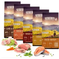 Seberus croquettes pour chien sans céréales pack d'essai