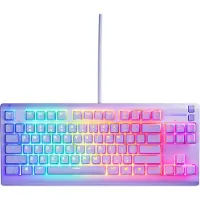 SteelSeries Clavier de jeu Apex 3 TKL filaire QWERTY US RGB IP32 lavande