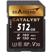 EXASCEND Sd Uhs-i V30 Catalyst 512gb Memory Card Clair