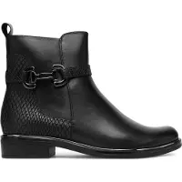 Caprice - Bottines noires pour femmes, style décontracté