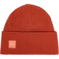 Buff Crossknit Beanie Orange