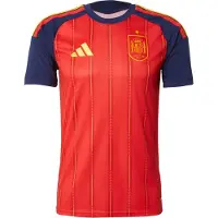Adidas Spain 26/27 Replica Home Short Sleeve T-shirt Rouge 3XL Homme