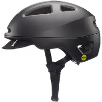 Bern Casque de vélo Major MIPS urbain, réglable, avec visière, noir, taille S