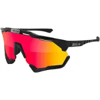 Scicon Aeroshade Xl Sunglasses Noir Multimirror Red/CAT 3