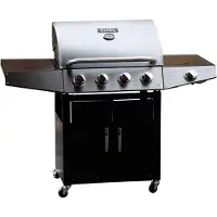 HABITAT ET JARDIN Barbecue gaz "Party 5" - 5 Brûleurs dont 1 latéral - 15.2 kW