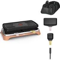 Tefal Appareil à raclette 8 personnes 1450w - - RE651JF0 -