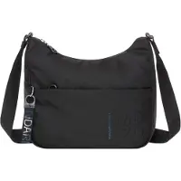 Mandarina Duck Md20 Hobo Medium Shoulder Bag Noir