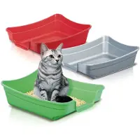 Imac Litière Polly - Adaptée aux petits chats ou aux chiots, taille moyenne, idéale pour les propriétaires de chats