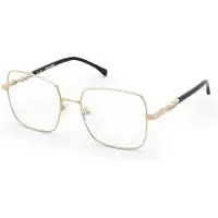 Zadig & Voltaire Vzv447 Square Woman Glasses Doré 135/54 mm Femme