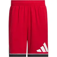 Adidas Pantalon de sport 'Badge of Sport' rouge / noir / blanc