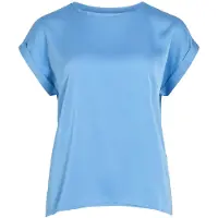 Vila T-shirt 'VIEllette' bleu clair