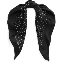 Ralph Lauren Foulard noir / blanc cassé