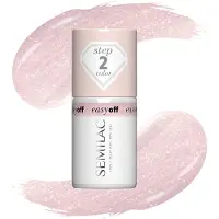 Semilac Easy Off Step 2 vernis à ongles gel lampe UV/LED teinte Glazed Milk 7 ml