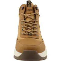 Kappa Bottes pour hommes , doublure chaude, couleur marron, style décontracté