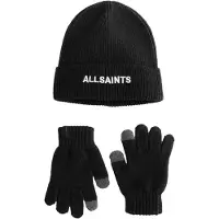 SmALLSAINTS Bonnet gris / noir / blanc