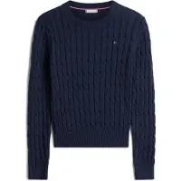 Tommy Hilfiger Pull Co Cable Crew Femmes