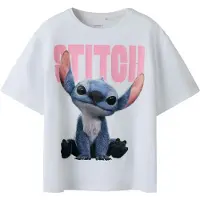 Name it T-Shirt 'NKFNibus Stitch' saphir / rose / noir / blanc