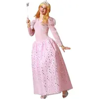 Atosa Fairy Godmother Woman Costume Rose M-L Enfants