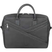 Rivacase NB CASE ECO MACBOOK AIR 15/BLACK 8124 (14", Apple), Sac pour notebook, Noir