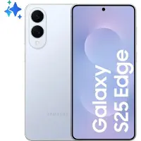 Samsung Galaxy S25 Edge 17 cm (6.7") Double SIM Android 15 5G USB Type-C 12 Go 256 Go 3900 mAh Bleu
