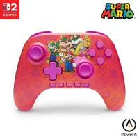 PowerA Manette Sans Fil Advantage Nintendo Switch 2 - Mario Et Ses Amis