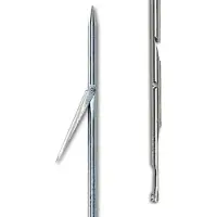 Imersion Tahitian Inox 200 Milled Heel 6.5 Mm Spearshaft Argenté 115 cm