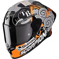 Scorpion EXO-R1 Evo Air Racing # 1 Replica Aron FIM Casque intégral Taille