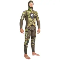 Abysstar Grouper Evo Open Cell 3 Mm Spearfishing Wetsuit Vert XL Homme