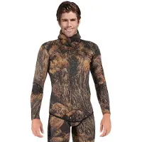 Mares Pure Passion Illusion 7 Mm Spearfishing Jacket Marron XL Homme