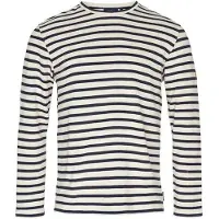 Sea Ranch Hugo Long Sleeve T-shirt Beige,Bleu XL Homme