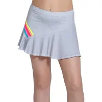Lucky in Love Prisma Stripe Skirt Gris 7-8 Years Fille