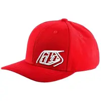 Troy Lee Designs Crop Curved Cap Rouge