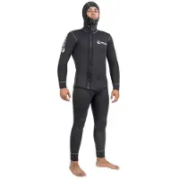 Abysstar Pacific Supreme 5 Mm Diving Wetsuit Gris M Homme