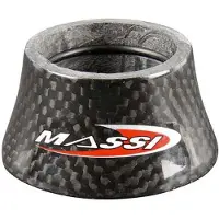 Massi & Stracke Massi Carbon Aero Head Set 25 Mm Entretoise pour Headset Noir 20 mm Noir 20 mm