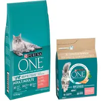 Purina One Adult Salmon Cat Food 9.75 Kg Vert
