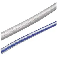 PLASTIMO Nylon Coverded Shock Cord Rope 50 M Blanc 6 mm