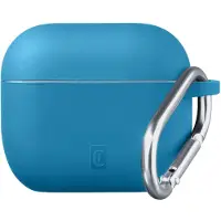 Cellularline CELLULAR LINE Bounce Case AirPods Pro 3 Tasche (Blau (Manchon pour casque d'écoute), Étui pour écouteurs + casque, Bleu