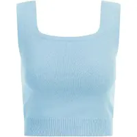 Mymo Tops en tricot bleu clair