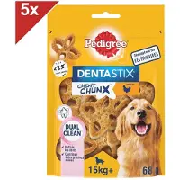 Pedigree Dentastix Chewy Chunx Friandises À Mâcher Pour Chien De +15kg 5x68g